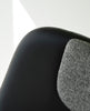 Drape Lounge Chair High W. Headrest Steel by Normann Copenhagen