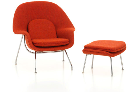 Womb Chair & Ottoman from the Miniatures Collection by Vitra