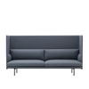 Outline Highback Sofa 100 - 3 Seater by Muuto