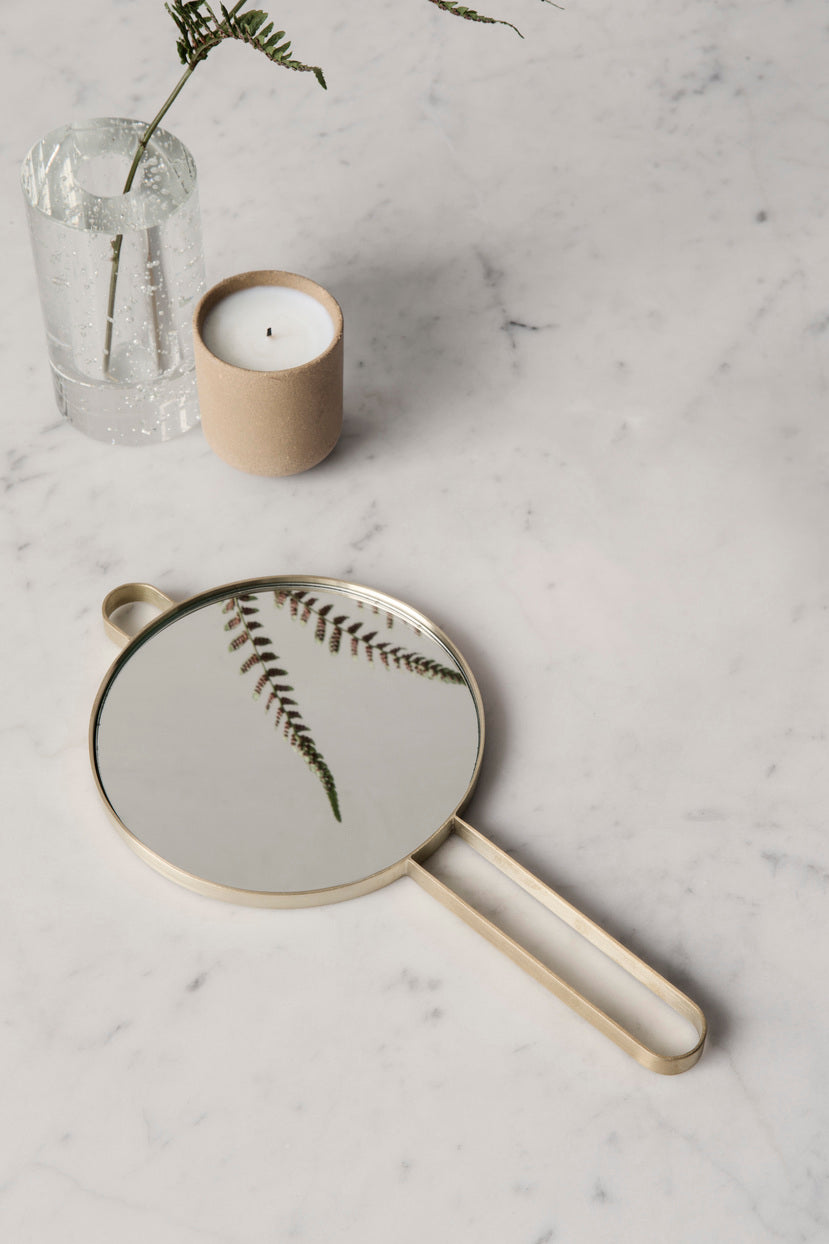 Poise Hand Mirror by Ferm Living
