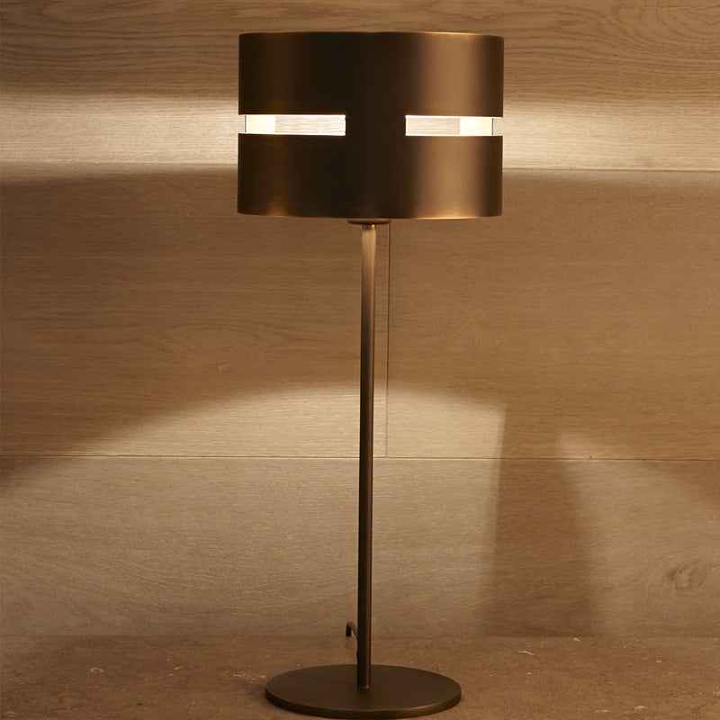 Luz Oculta Metal Table Lamp by ZANEEN design