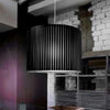 Luz Oculta Wood Suspension Lamp by ZANEEN design