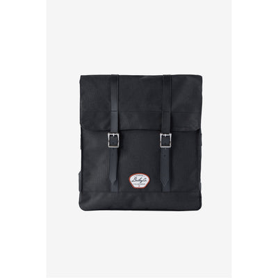 Bailey Co Richmond Convertible Pannier Backpack in Black front