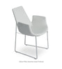 Eiffel Arm Sled Chair by Soho Concept