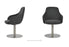 Gazel Arm Round Swivel Chair by Soho Concept