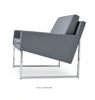 Nova Metal Sled Base Armchair by Soho Concept