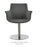 Bottega Arm Round Swivel Chair by Soho Concept