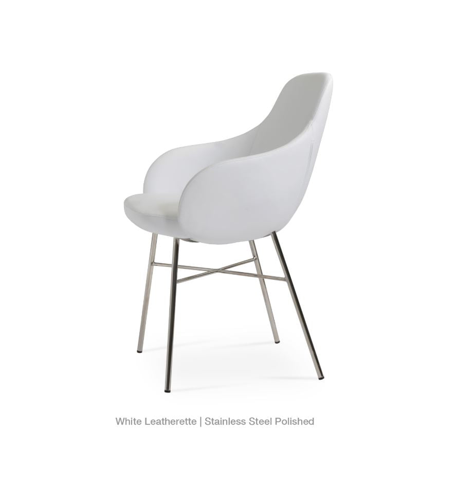 Gazel Arm Cross Chair by Soho Concept