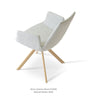 Eiffel Arm Sword Dining Chair by Soho Concept