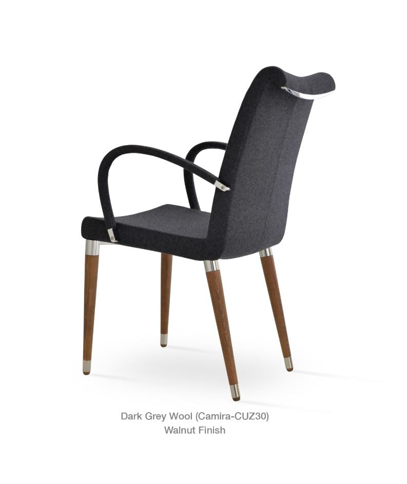 Tulip Ana Arm Dining Chair by Soho Concept