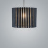 Luz Oculta Wood Suspension Lamp by ZANEEN design