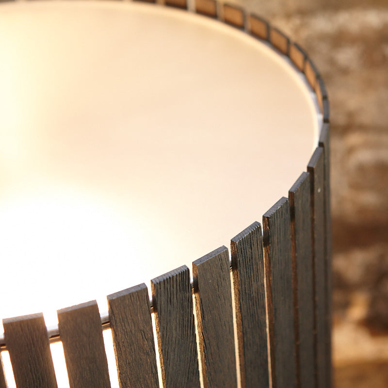 Luz Oculta Wood Table Lamp by ZANEEN design