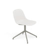 Fiber Side Chair Swivel Base w. Return – Upholstered Shell by Muuto