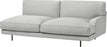 Flaneur Modular Sofa - 2-Seater Module with Left Armrest by Gubi