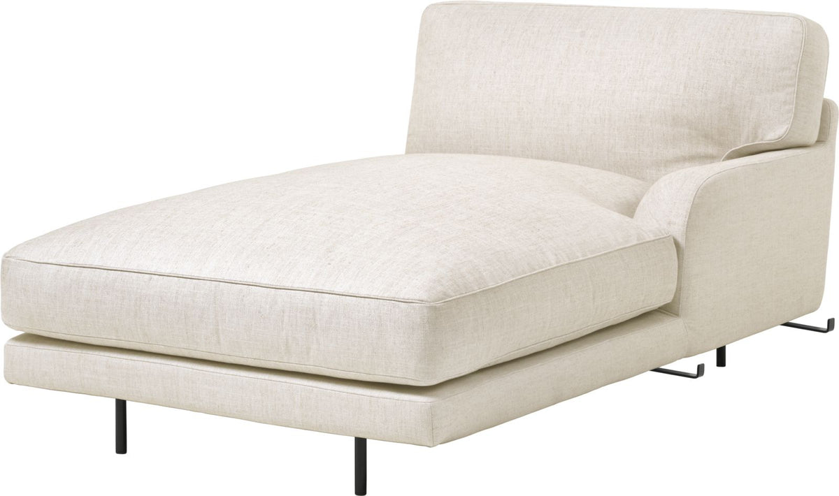Flaneur Modular Sofa - Chaise Lounge w/ Left Armrest Module by Gubi