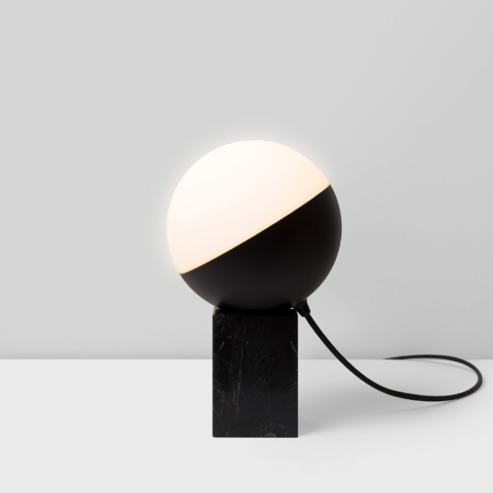 Half Table Lamp with Base by ZANEEN design