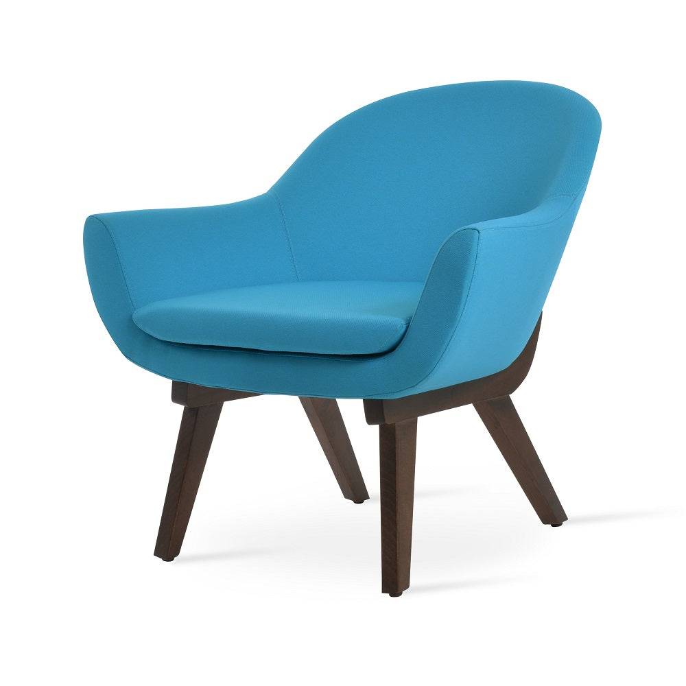Madison Armchair - Wood Base by Soho Concept