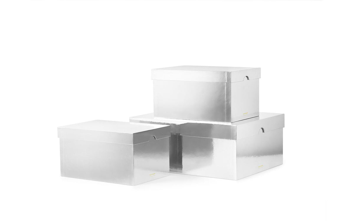 Metallic Boxes 3 pcs by Normann Copenhagen