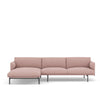 Outline Sofa Chaise Lounge by Muuto