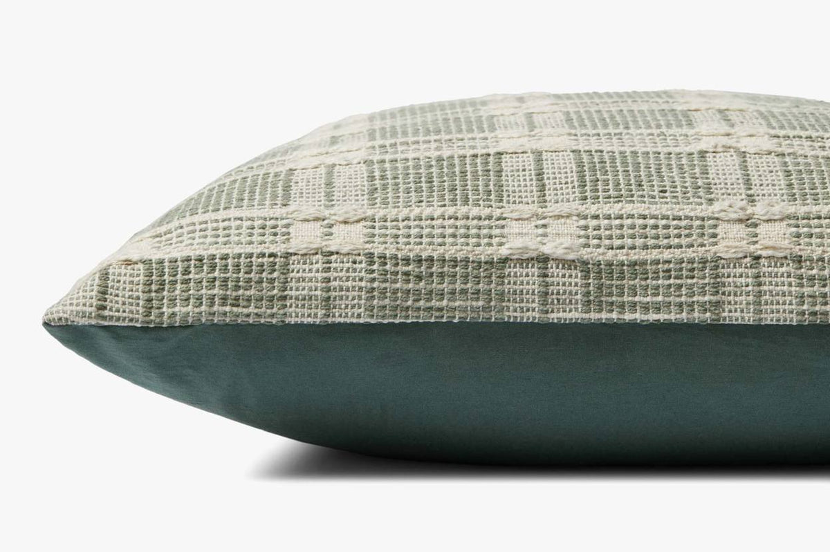 Madera Pal0004 Green Pillow by Amber Lewis × Loloi
