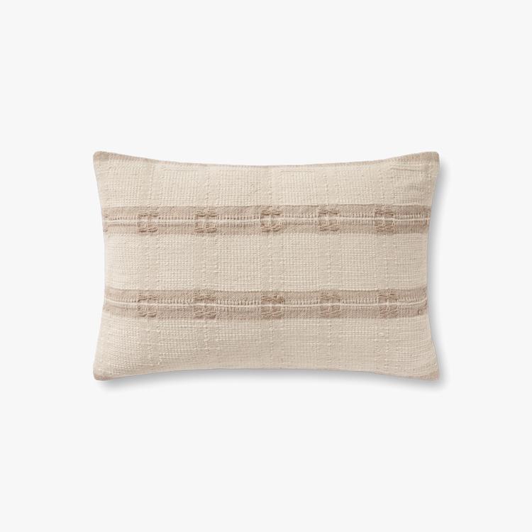 Diego Pal0008 Natural Pillow by Amber Lewis × Loloi