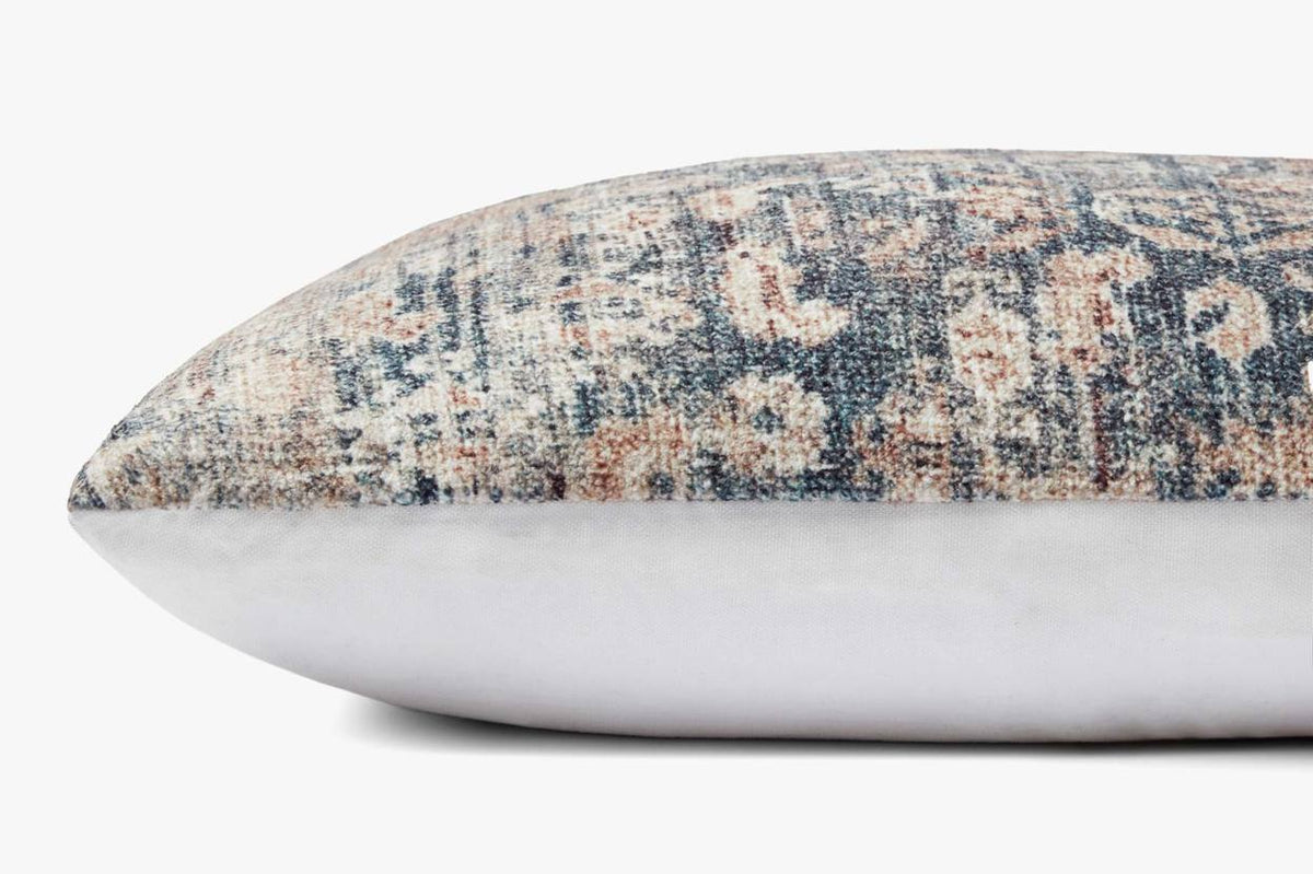 Montara Pal0012 Denim / Natural Pillow by Amber Lewis × Loloi