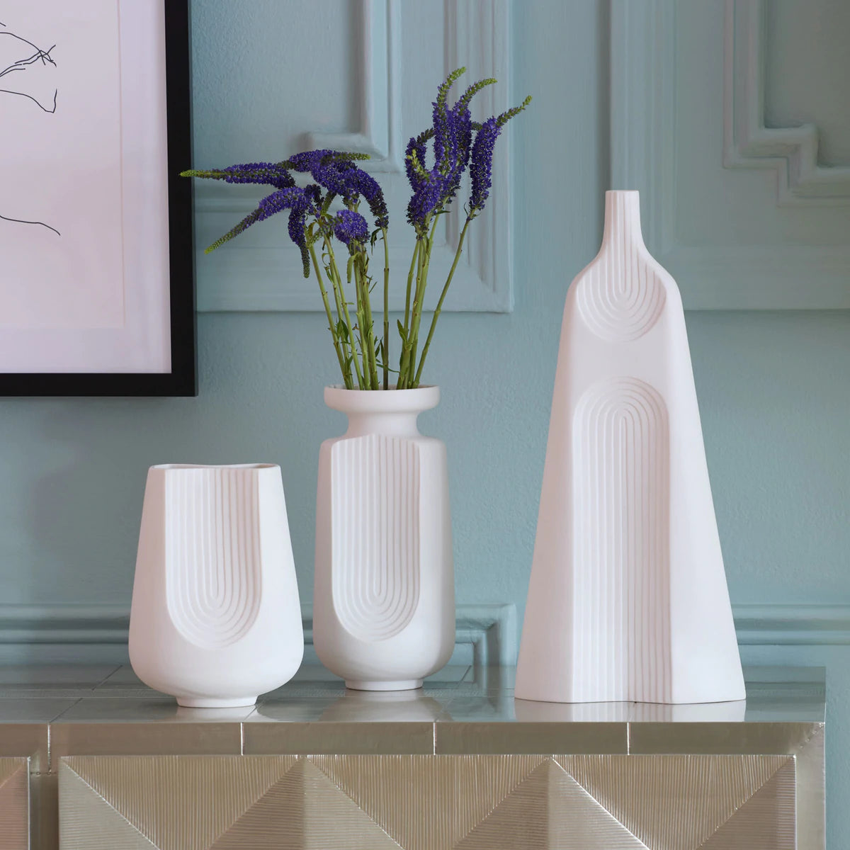 Medium Arco Vase by Jonathan Adler