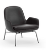 Era Lounge Chair Low Steel & Chrome by Normann Copenhagen