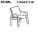 Lowback Chair 8479 by Dyrlund