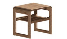 Side Table w/ Shelf 8414 by Dyrlund