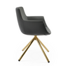 Bottega Arm Stick Swivel Chair by Soho Concept