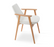 Eiffel Guest Chair with Armrest by Soho Concept