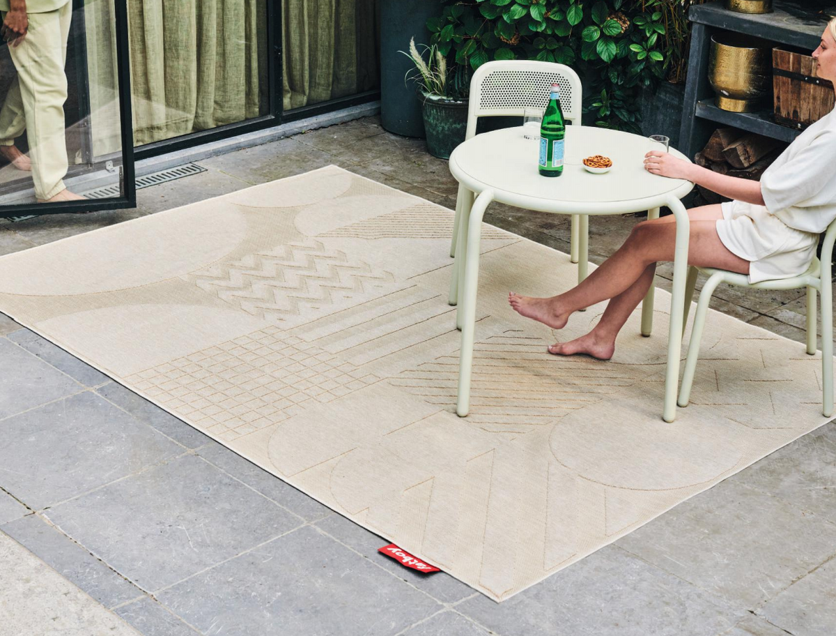 Carpretty Grand Pop Up Sand Indoor and Outdoor Carpet by Fatboy
