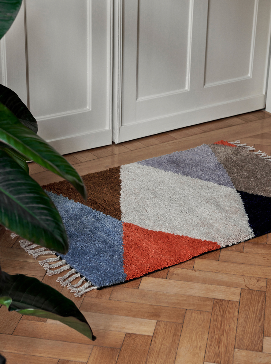 Harlequin Knotted Rug by Ferm Living