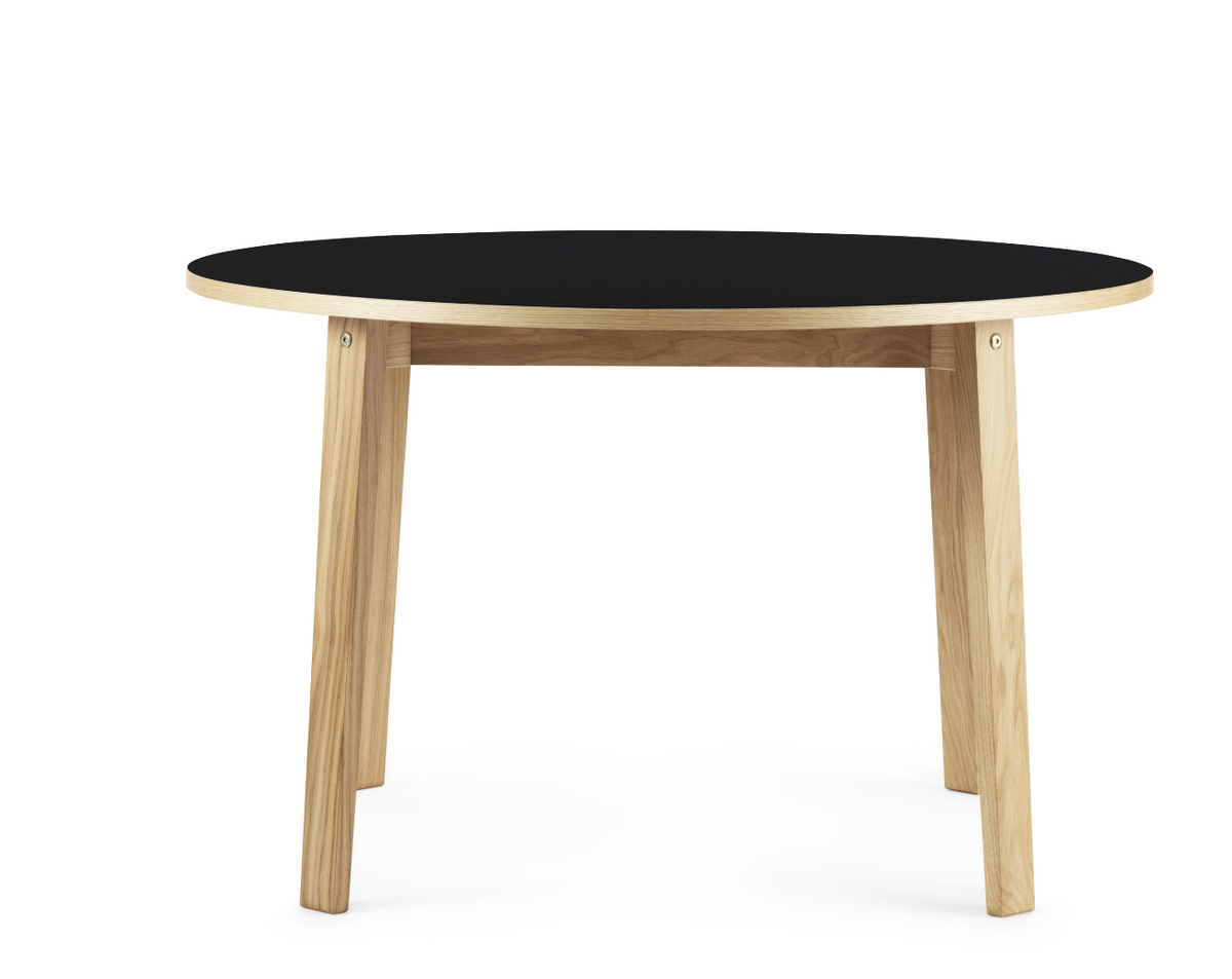 Slice Round Linoleum Table by Normann Copenhagen