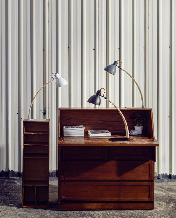 Laito Wood Table Lamp by Seed Design