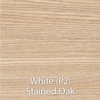 Luc Console 100 Oak with Limestone Top by Asplund