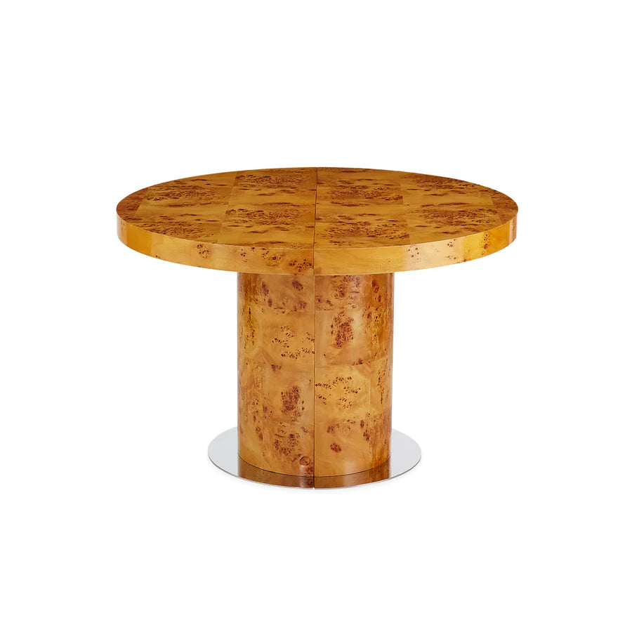 Bond Round Extension Dining Table by Jonathan Adler