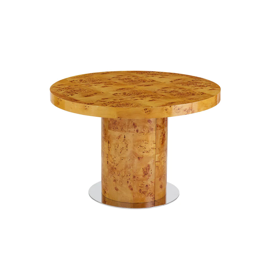 Bond Round Extension Dining Table by Jonathan Adler