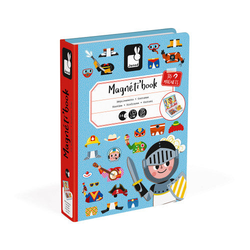 Boy's Costumes Magneti'Book by Janod