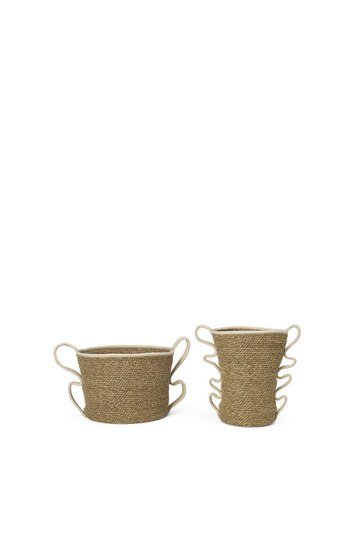 Verso Baskets - Set of 2 by Ferm Living