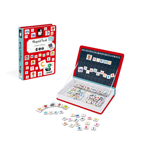 French Alphabet Magneti'Book by Janod