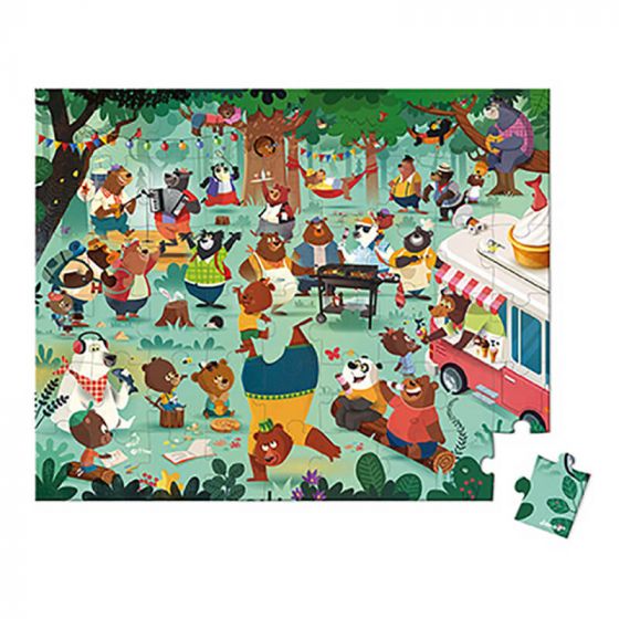 54 pc Puzzle Family Bears by Janod