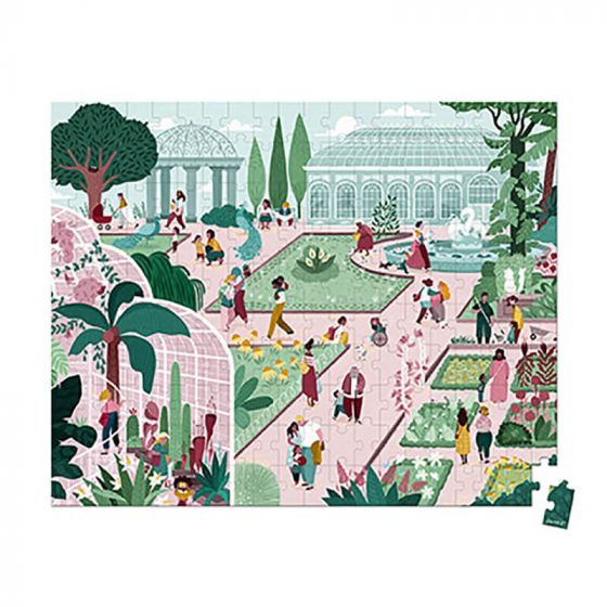 200 pc Puzzle Botanical Garden by Janod