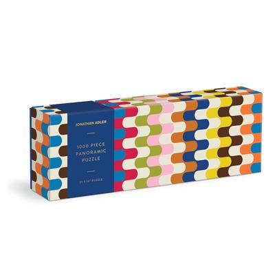 Bargello 1000 Piece Panoramic Puzzle by Jonathan Adler