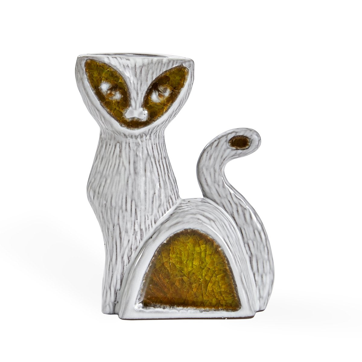 Glass Menagerie Cat Bud Vase by Jonathan Adler