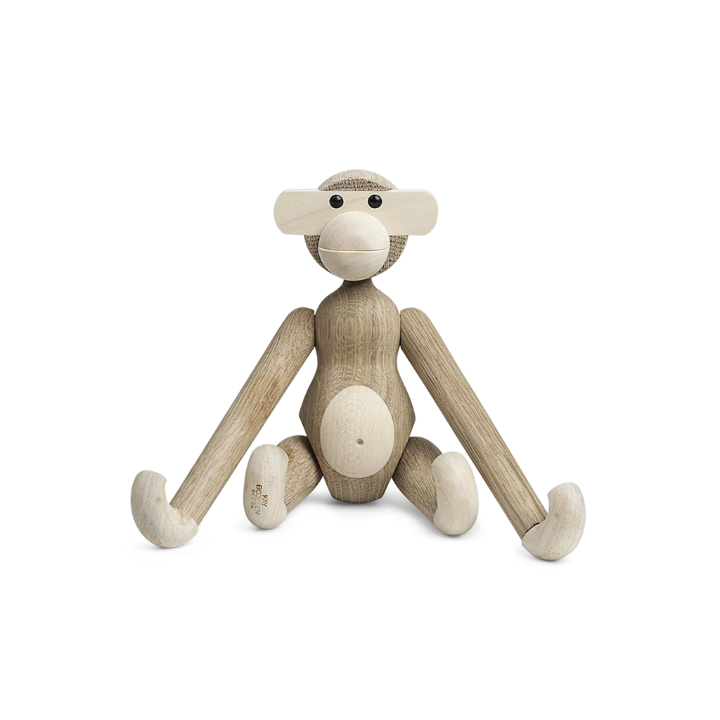 Monkey by Kay Bojesen Denmark Maple & Smoked Oak — The Modern Shop