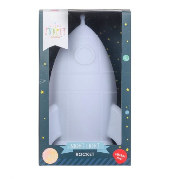 Rocket Nightlight by A Little Lovely Company