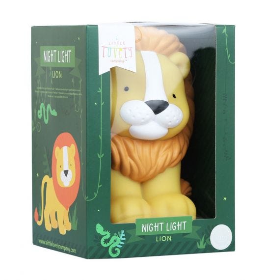 Lion Nightlight by A Little Lovely Company