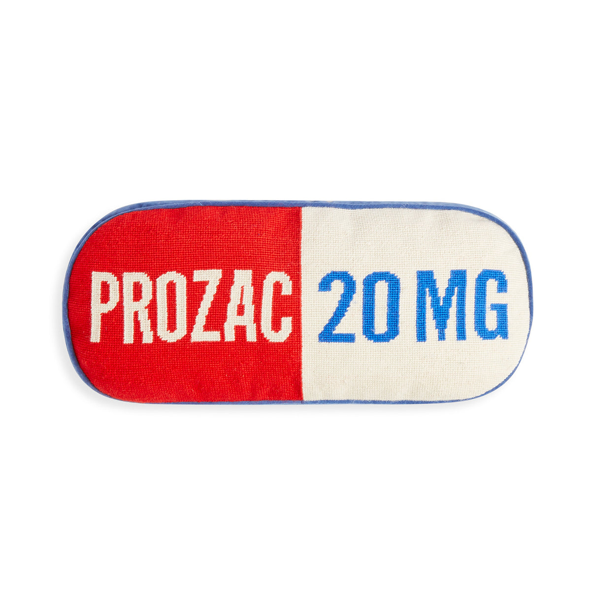Prescription Prozac Throw Pillow by Jonathan Adler